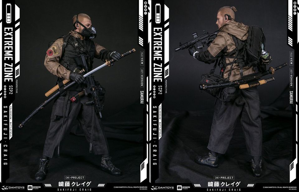 สั่งจอง]DAMTOYS EBS001 1/6 : EXTREMEZONE Samurai SAKIFUJICRAIG