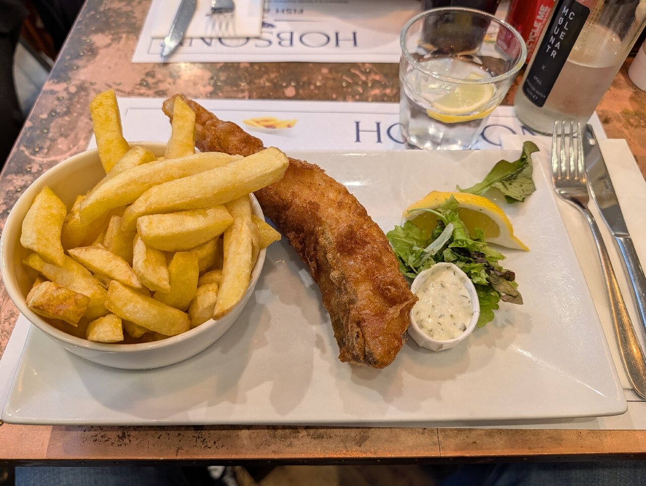 Hobson's Fish and Chips Soho (ロンドン) の口コミ361件 - トリップ