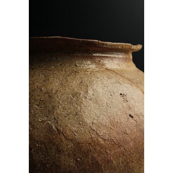 常滑破れ大壺 S2898｜骨董店 のびる 古美術 骨董 和風建具 蔵戸 買取の