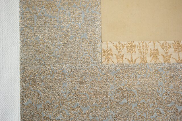 倣 松林桂月《野含時雨潤山雑夏雲多》絹本掛軸 Z184｜骨董店 のびる 古