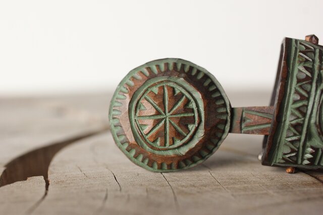 砂澤ビッキ ペンダント 木彫 X398｜骨董店 のびる 古美術 骨董 和風