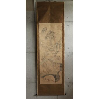 風外本高 禅画 五百羅漢図 紙本掛軸 Z562｜骨董店 のびる 古美術 骨董