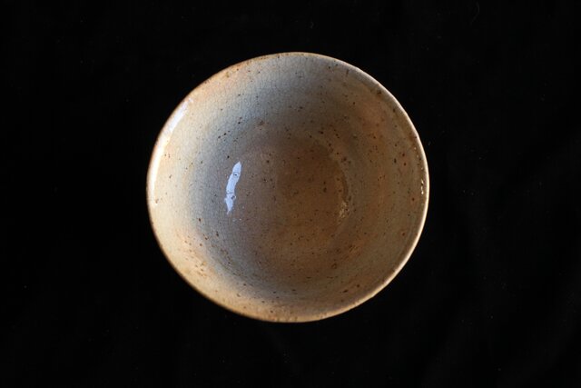 古萩茶碗 遠州流 小堀宗明箱書 P458｜骨董店 のびる 古美術 骨董 和風