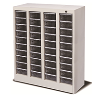 オカムラ レクトライン収納(Rectline) ラテラル書庫 3段 下置き用