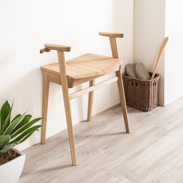 アーム付スツール CU1117 ピュアオーク 通販 | 【公式】カリモク家具