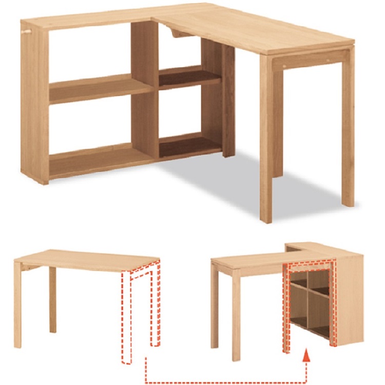 書棚 オープンタイプ 幅120cm QS4082 ピュアオーク 通販 | 【公式