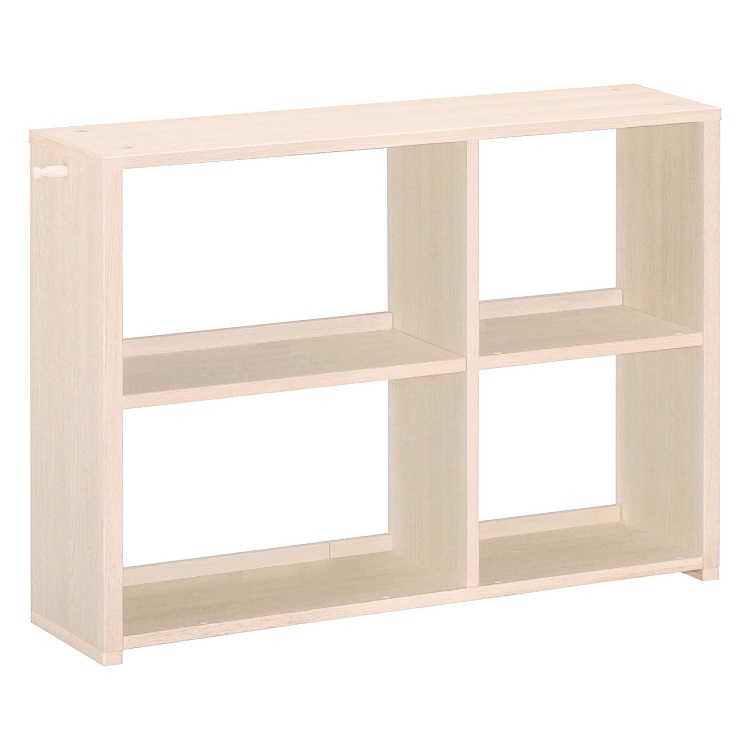 書棚 オープンタイプ 幅100cm QS3586 シアーホワイト 通販 | 【公式