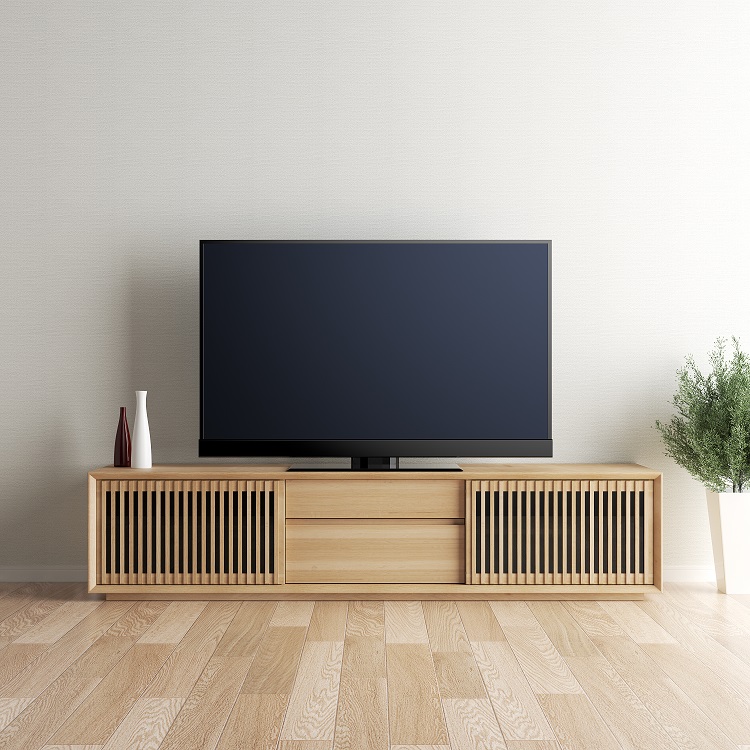 テレビボード 幅177cm QU6067 ピュアオーク 通販 | 【公式】カリモク
