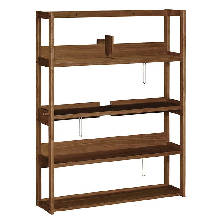 Buona scelta 書棚 オープンタイプ 幅115cm QT3575 モルトブラウン通販