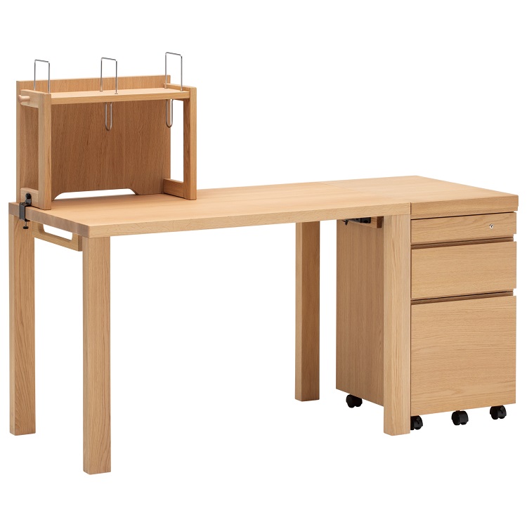 Buona scelta デスク 幅110×奥行60cm ST3578 ウォールナットナチュラル