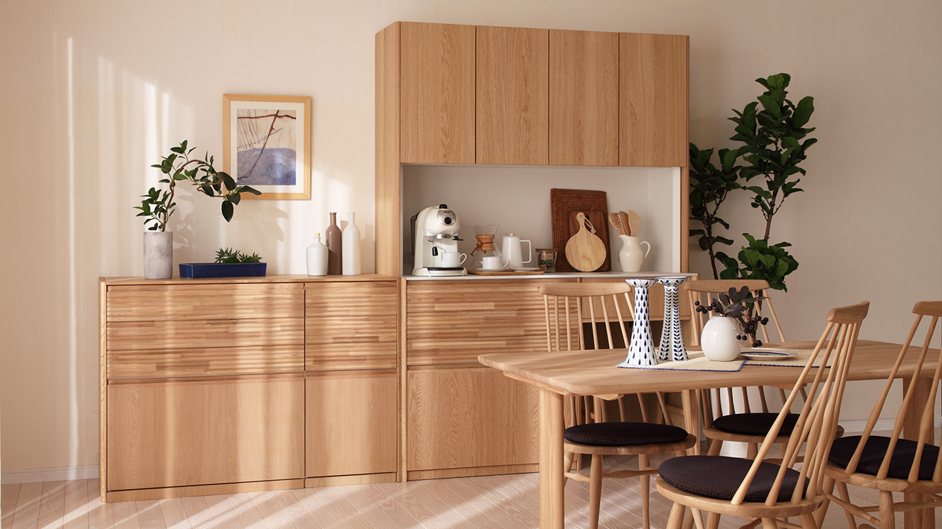 すっきり収納で暮らし快適！おすすめ収納家具｜カリモク家具公式