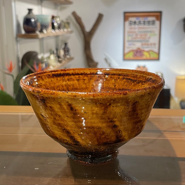 舩木研兒 鐵鉛釉 茶碗 共箱｜SAFARI サファリ｜高円寺 吉祥寺 VINTAGE