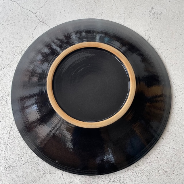 希少 因州中井窯 尺2寸 染分皿｜SAFARI サファリ｜高円寺 吉祥寺