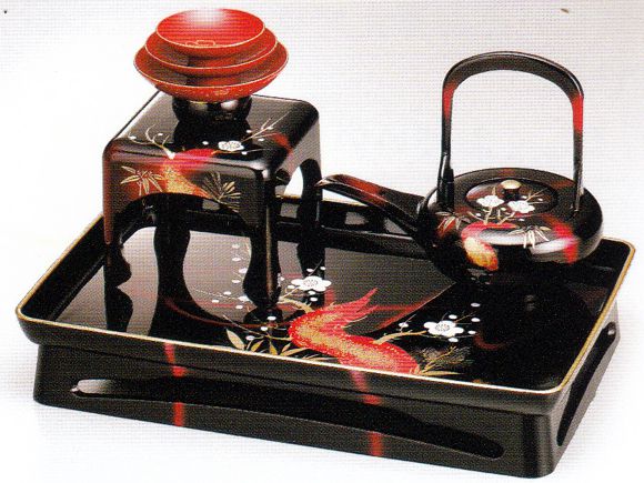 2203】屠蘇器 暁雲 松クリ足 松竹梅