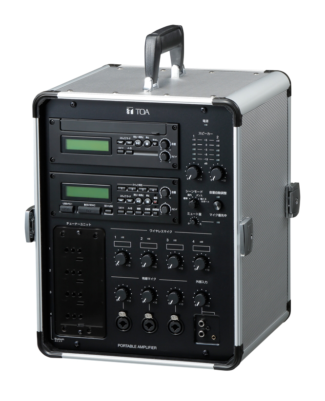 KZ-120SC-H】TOA 移動用PAアンプ CD・SD・USB 付 (ハイインピーダンス