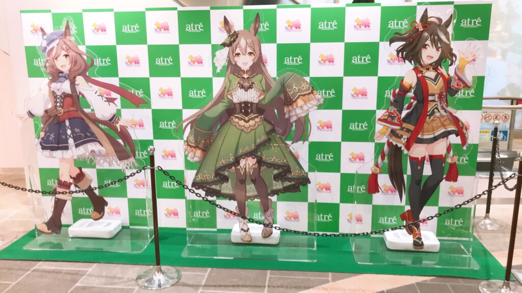 ウマ娘×アトレ秋葉原 ポップアップストアにいってみた！