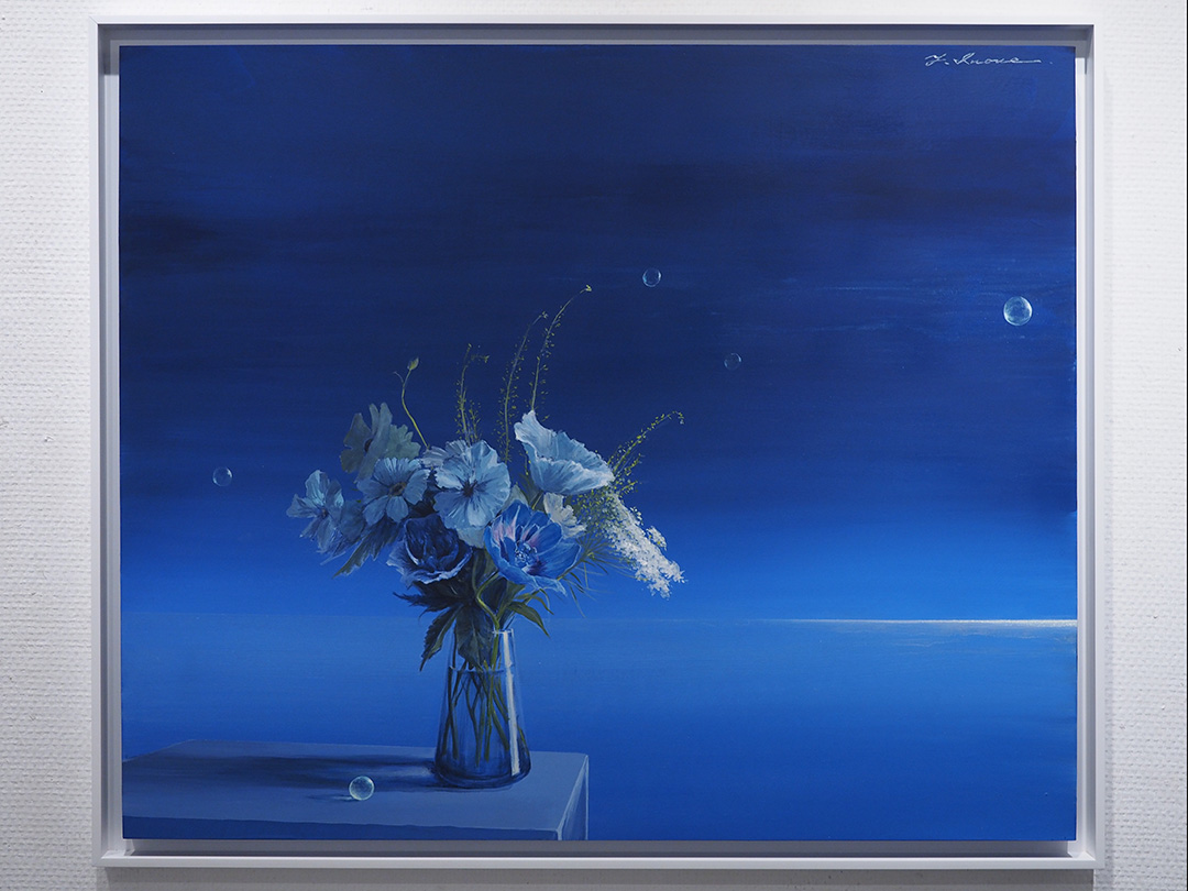 井上よう子、【The Lost time in Blue～天国に近い場所】 井上よう子展 2016年8月29日(月)-9月5日(月) | ギャラリー枝香庵