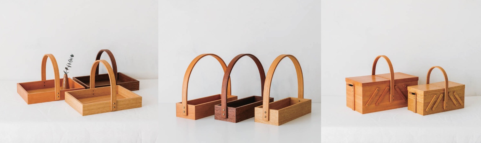 岡野達也｜ワンハンドルトレー・カトラリーボックス・ソーイング