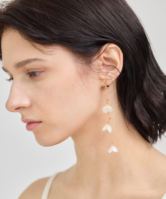 alpaca to hana/アルパカトハナ】ajisai no minamo カフイヤリング