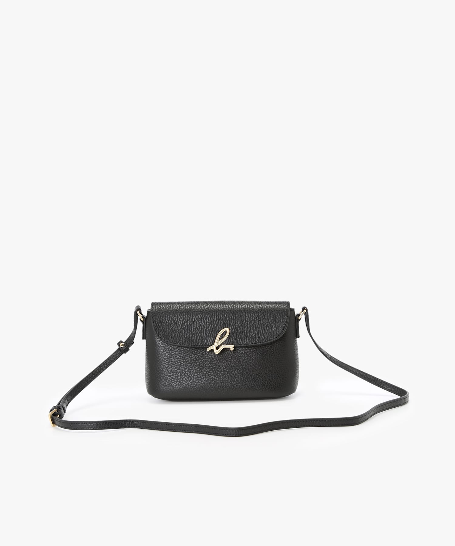 レザーショルダーバッグ 