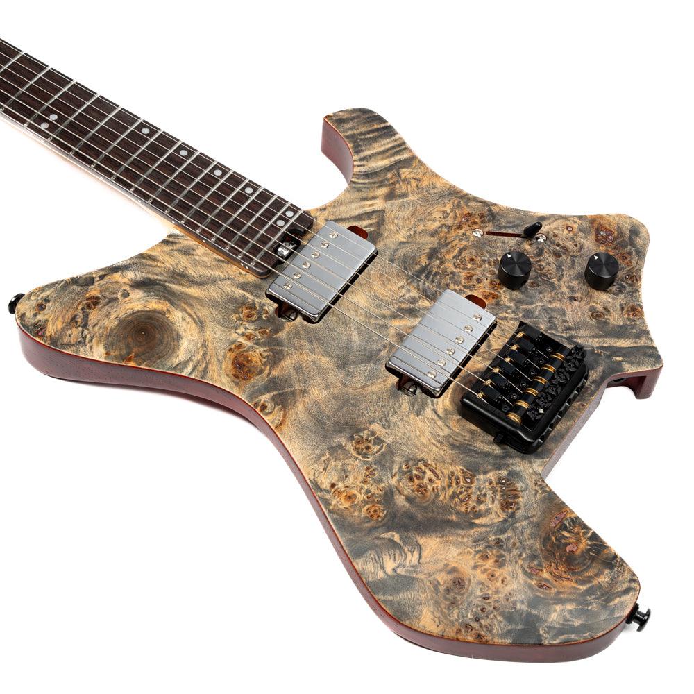 Eart Guitars GW2 Right Handed Satin Finish Headless Electric