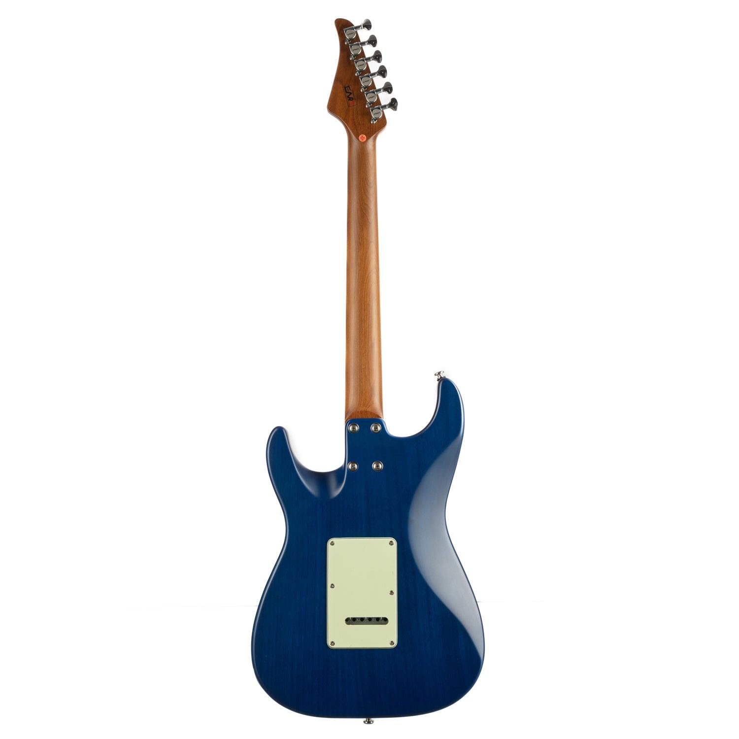 Eart Guitars, YMX-SG3, Roasted Bookmatch Mahogany Body SSS Vintage