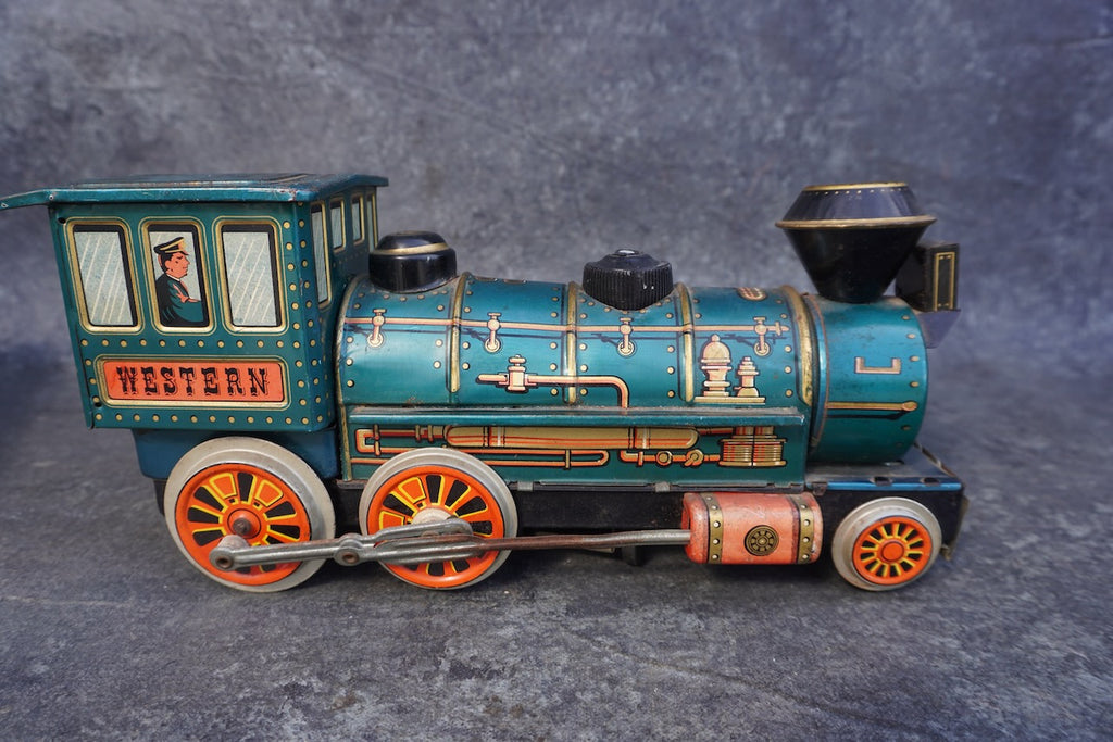 Masudaya Modern Toys Western Special Locomotive A3376 – Early