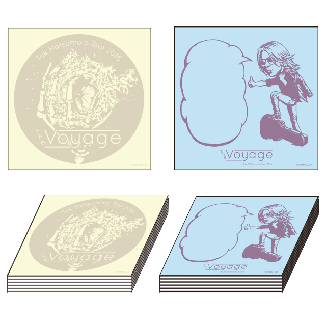 松本孝弘「Tak Matsumoto Tour 2016 -The Voyage-」ツアーグッズ公開