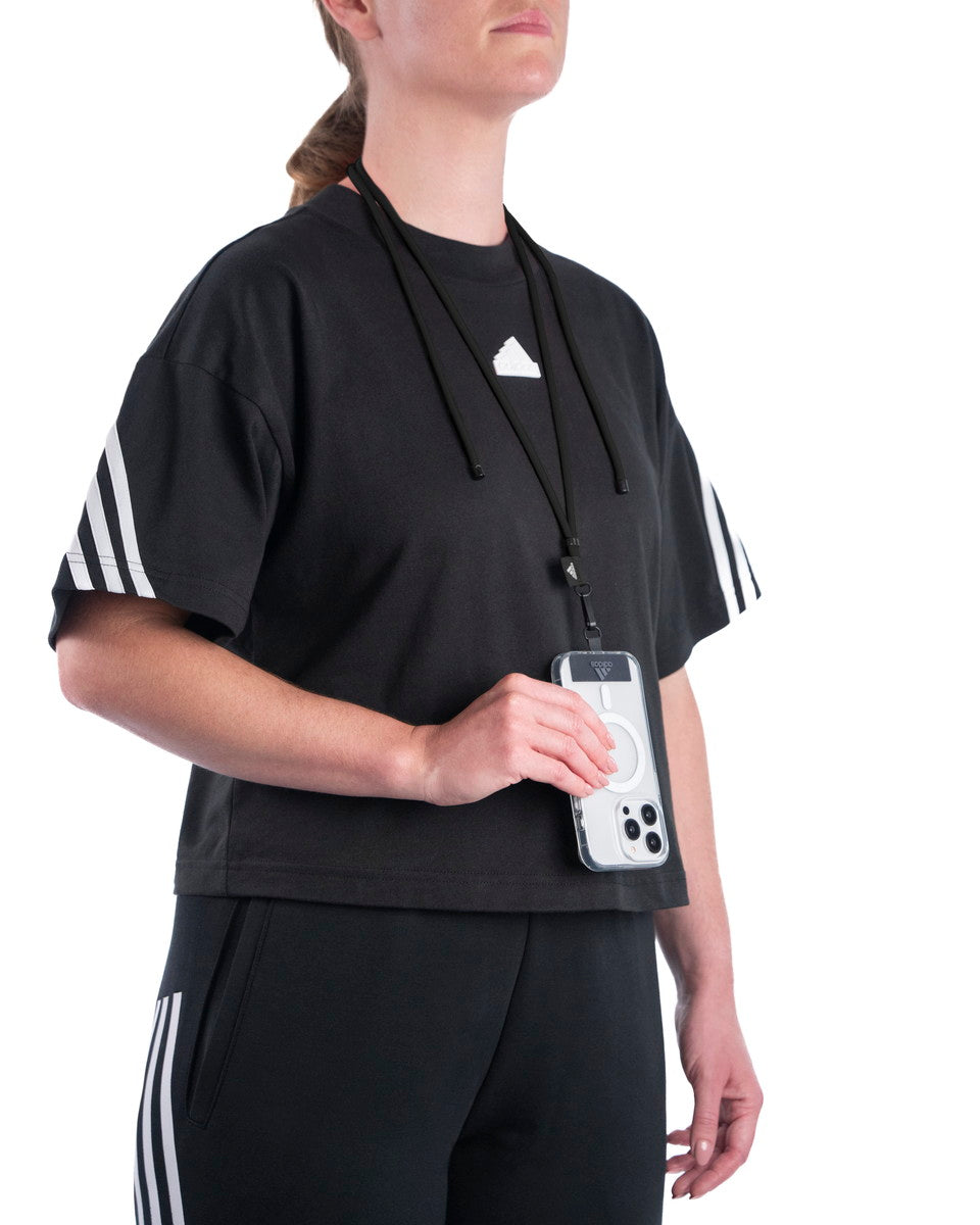 adidas SPORTSWEAR ストラップ ユニバーサルタイプ ブラック/ホワイト