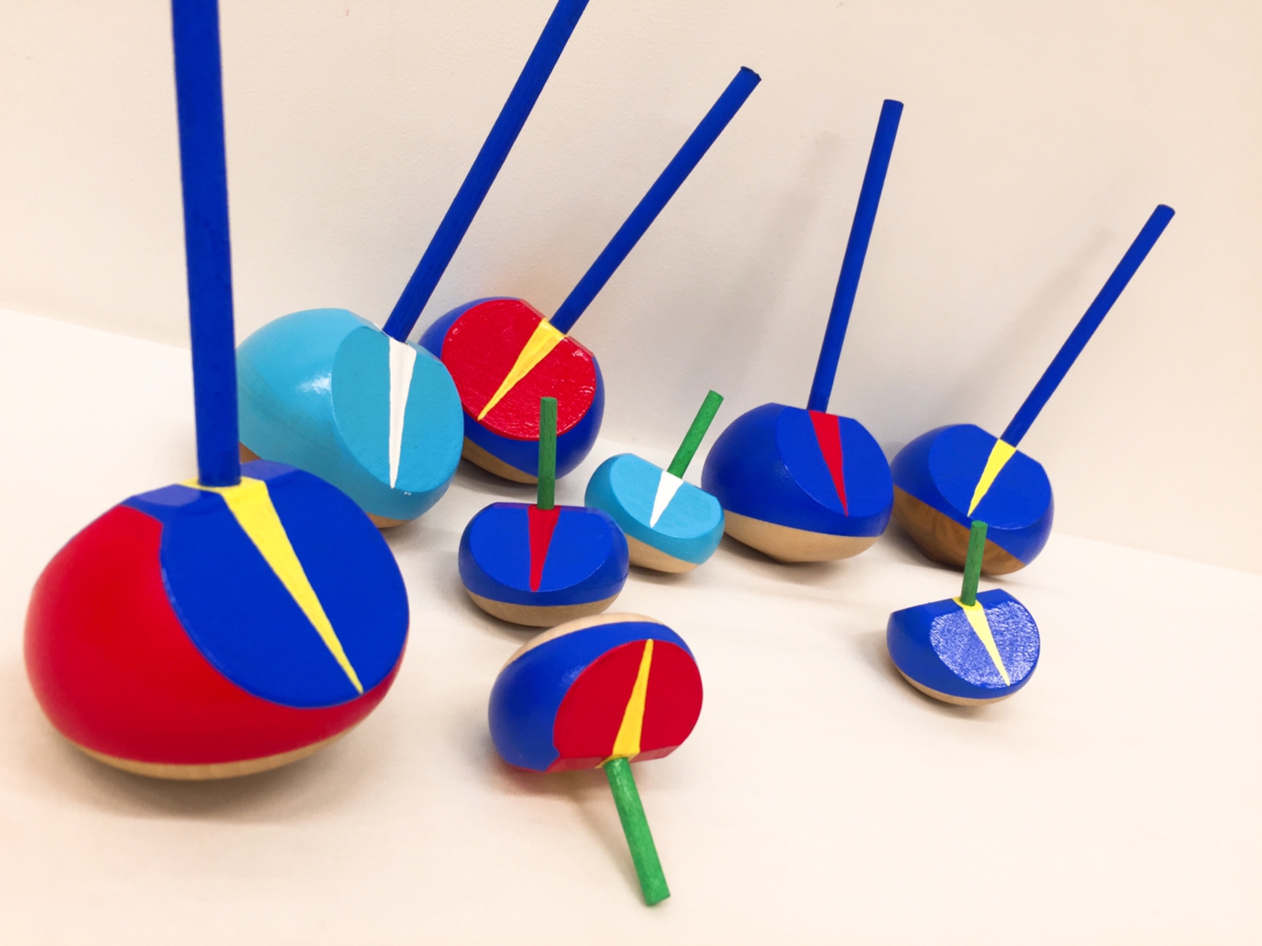 透明こま 小（赤富士・青空・朝焼け・夕焼け・雪化粧） | ときなる