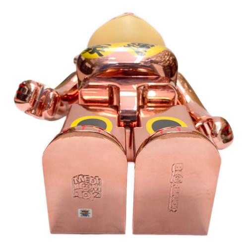 BE@RBRICK (ベアブリック) フィギュア @ Π 招き猫 桃金メッキ 1000