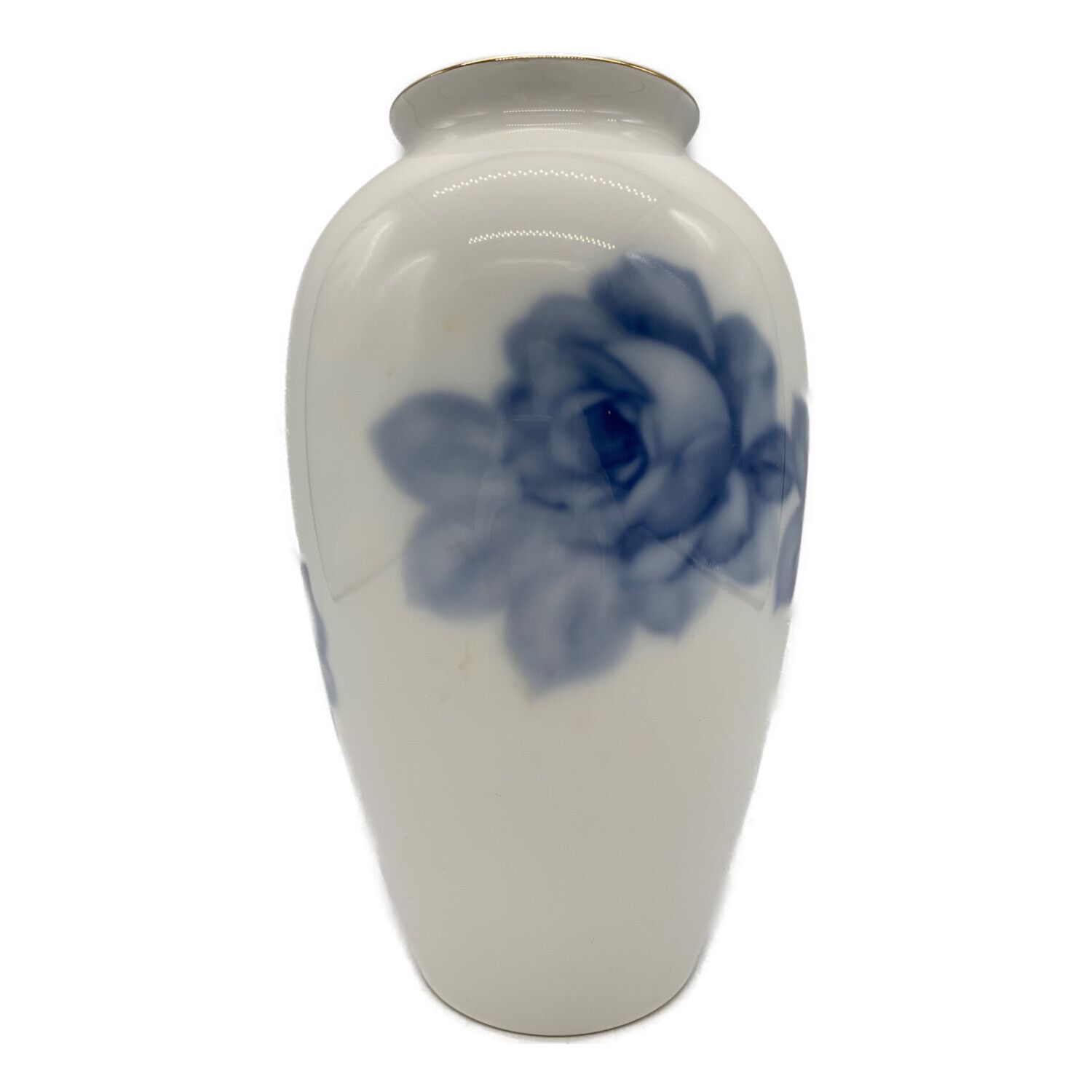 大倉陶園 (オオクラトウエン) 花瓶 ブルーローズ 23㎝｜トレファクONLINE