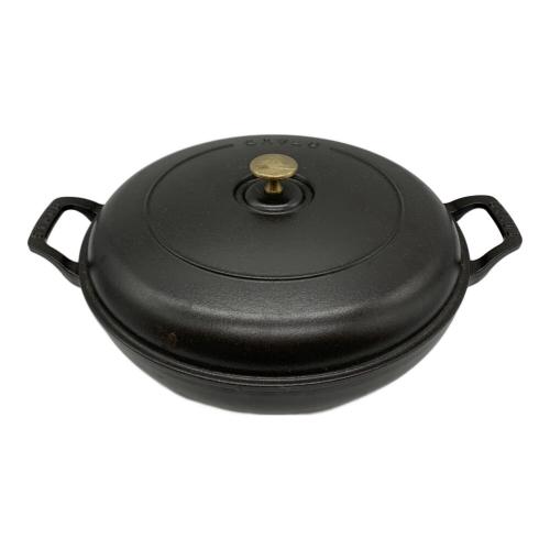 Staub (ストウブ) ブレイザーソテーパン 30cm ブラック｜トレファクONLINE