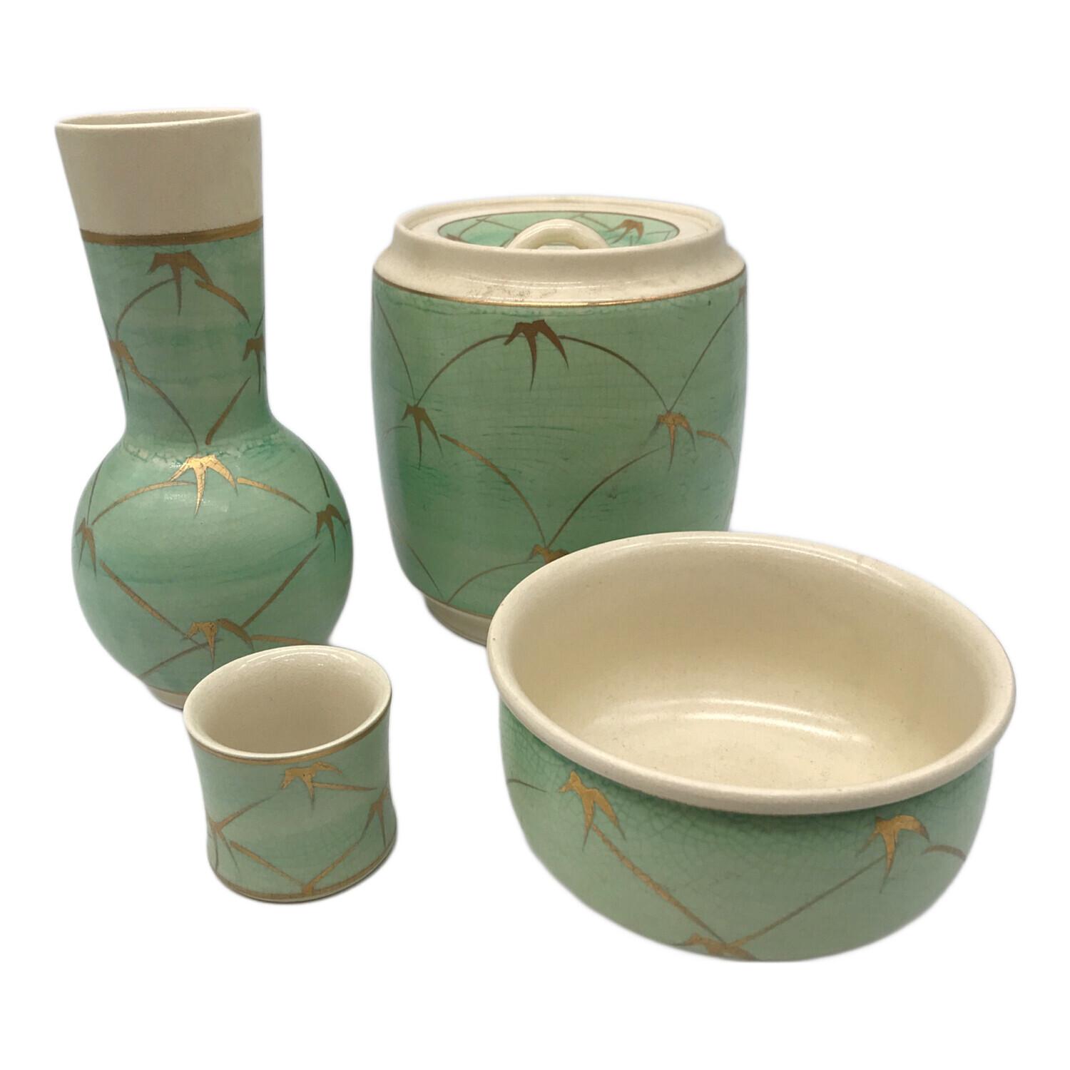 皆具 4点セット （水指、杓立、建水、蓋置）茶道具｜トレファクONLINE