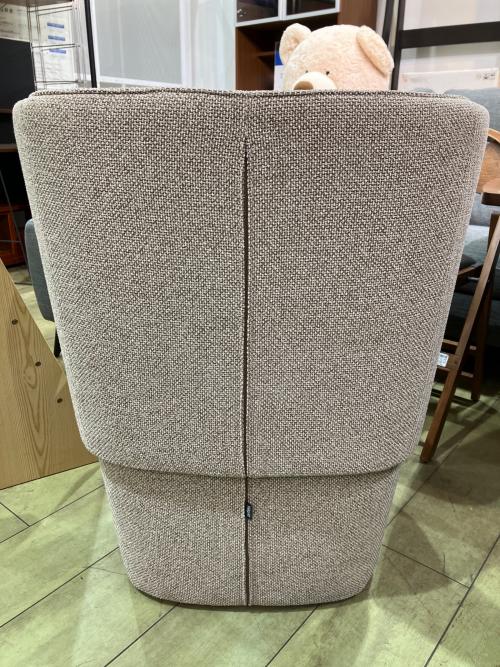 arflex (アルフレックス) 回転ラウンジチェア グレー 1人掛け