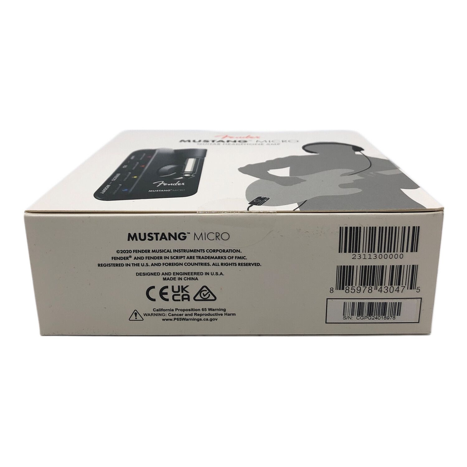 FENDER (フェンダー) ヘッドホンアンプ MUSTANG MICRO｜トレファクONLINE