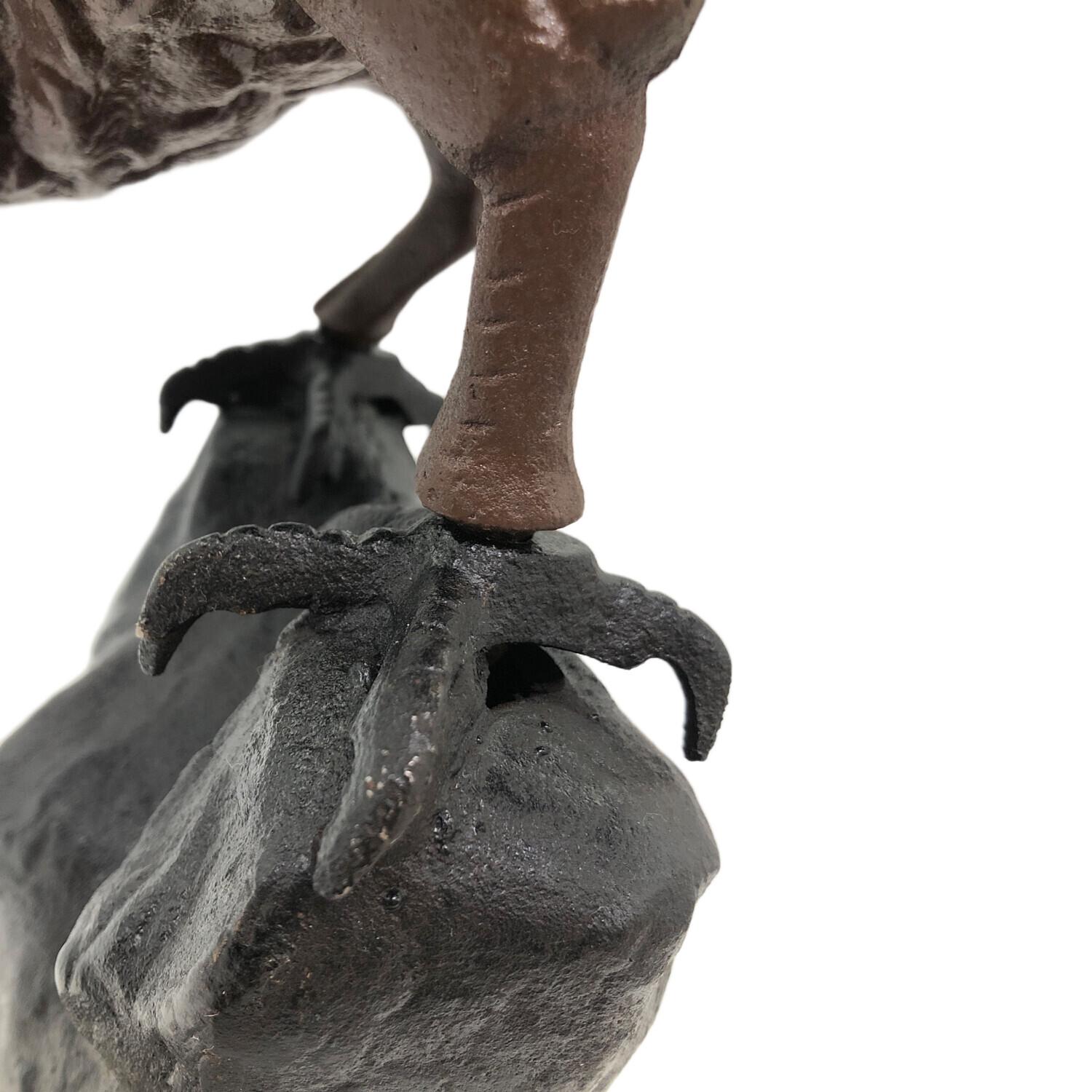 鷹 銅製置物｜トレファクONLINE