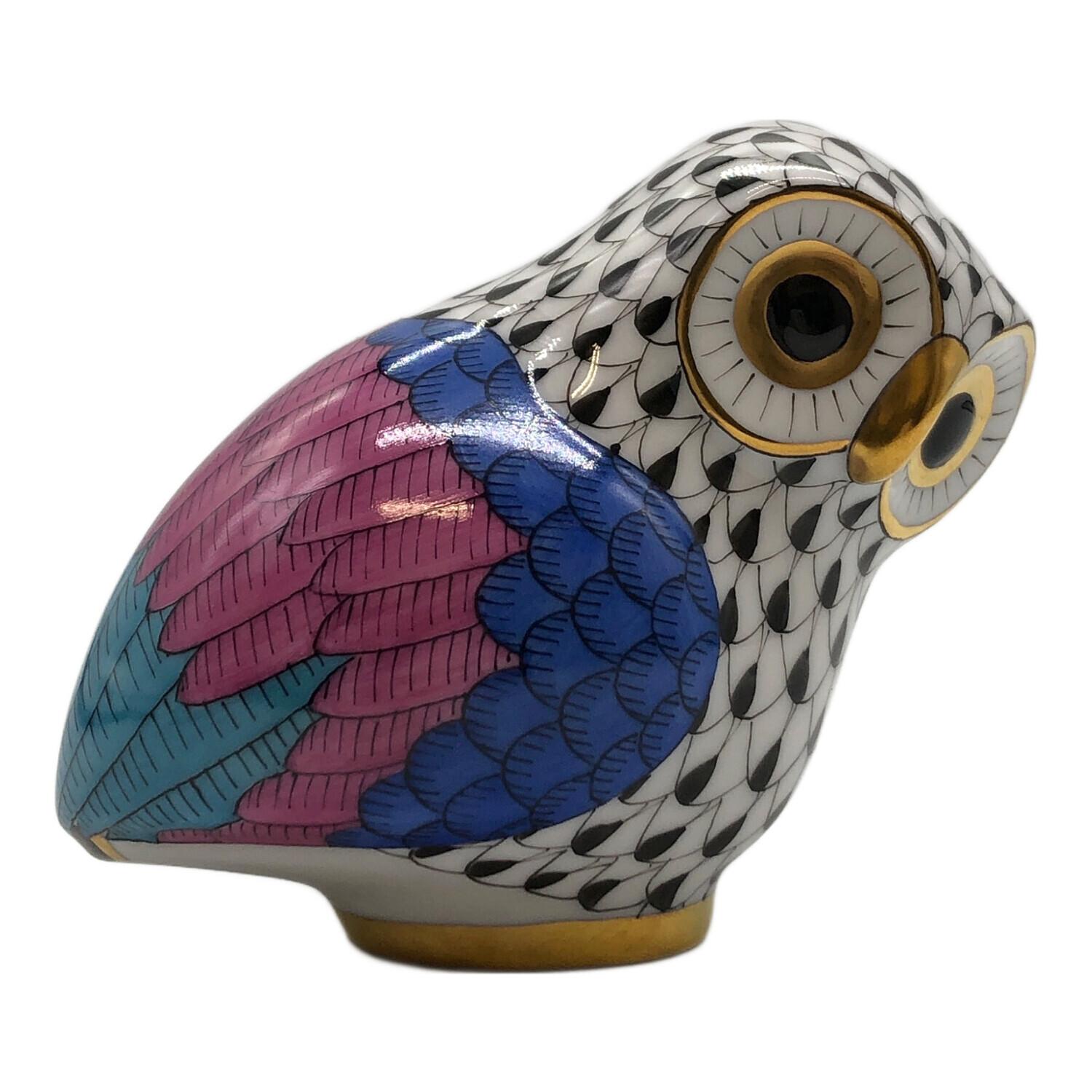 ヘレンド 世界のふくろう ウッドランドのふくろう ※世界限定3000個 美