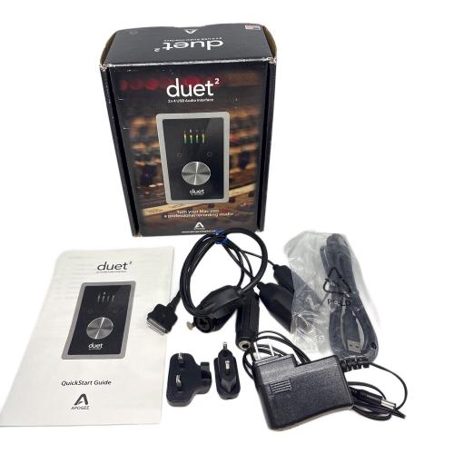 APOGEE (アポジー) オーディオインターフェイス DUET2 通電確認のみ