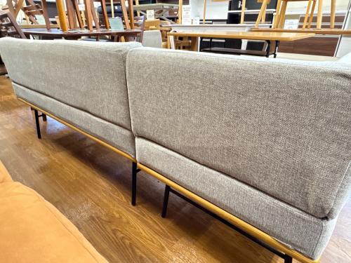 UNICO (ウニコ) ソファダイニングセット グレー×ナチュラル