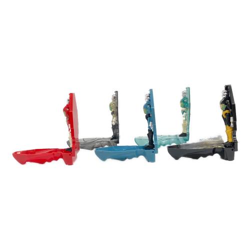 浪漫堂 (ロマンドウ) ミクロマンフィギュア 復刻 コマンド1号 5体