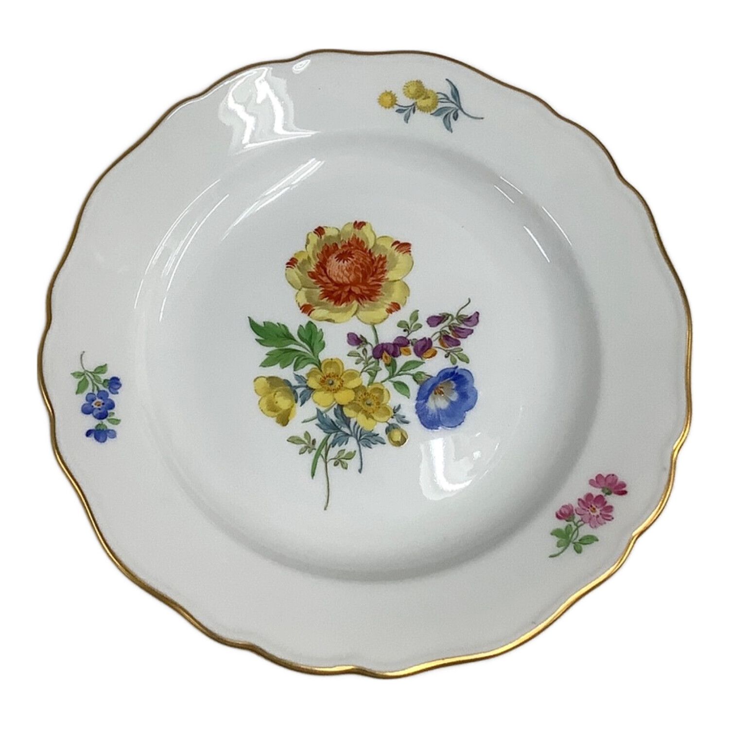 Meissen (マイセン) プレート ベーシックフラワー（4つ花