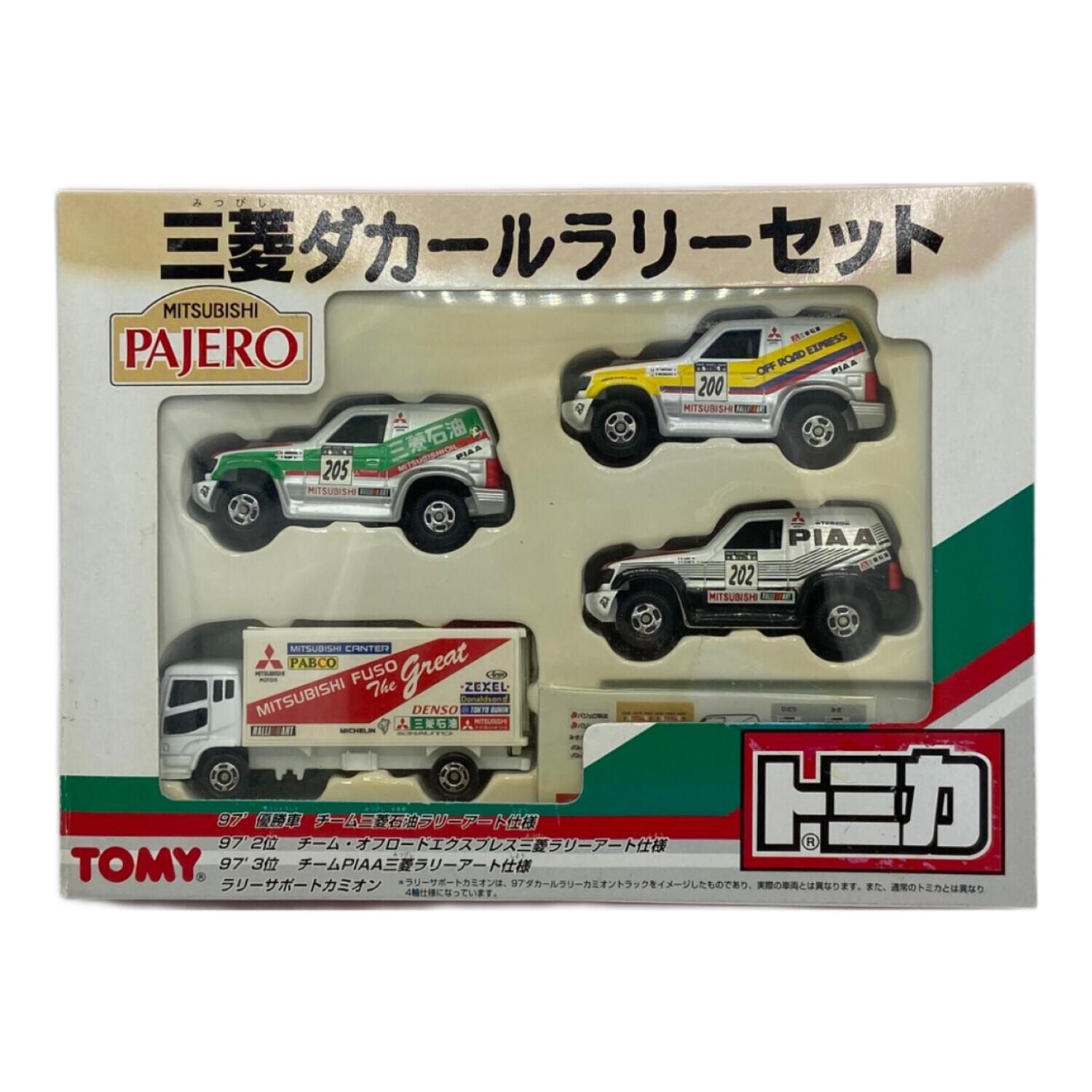 TOMY (トミー) トミカ 三菱ダカールラリーセット｜トレファクONLINE
