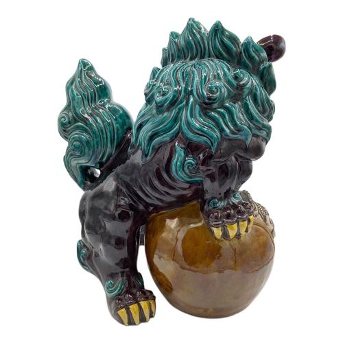 九谷焼 (クタニヤキ) 玉乗り獅子｜トレファクONLINE