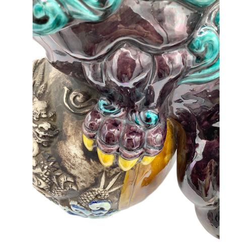 九谷焼 (クタニヤキ) 玉乗り獅子｜トレファクONLINE