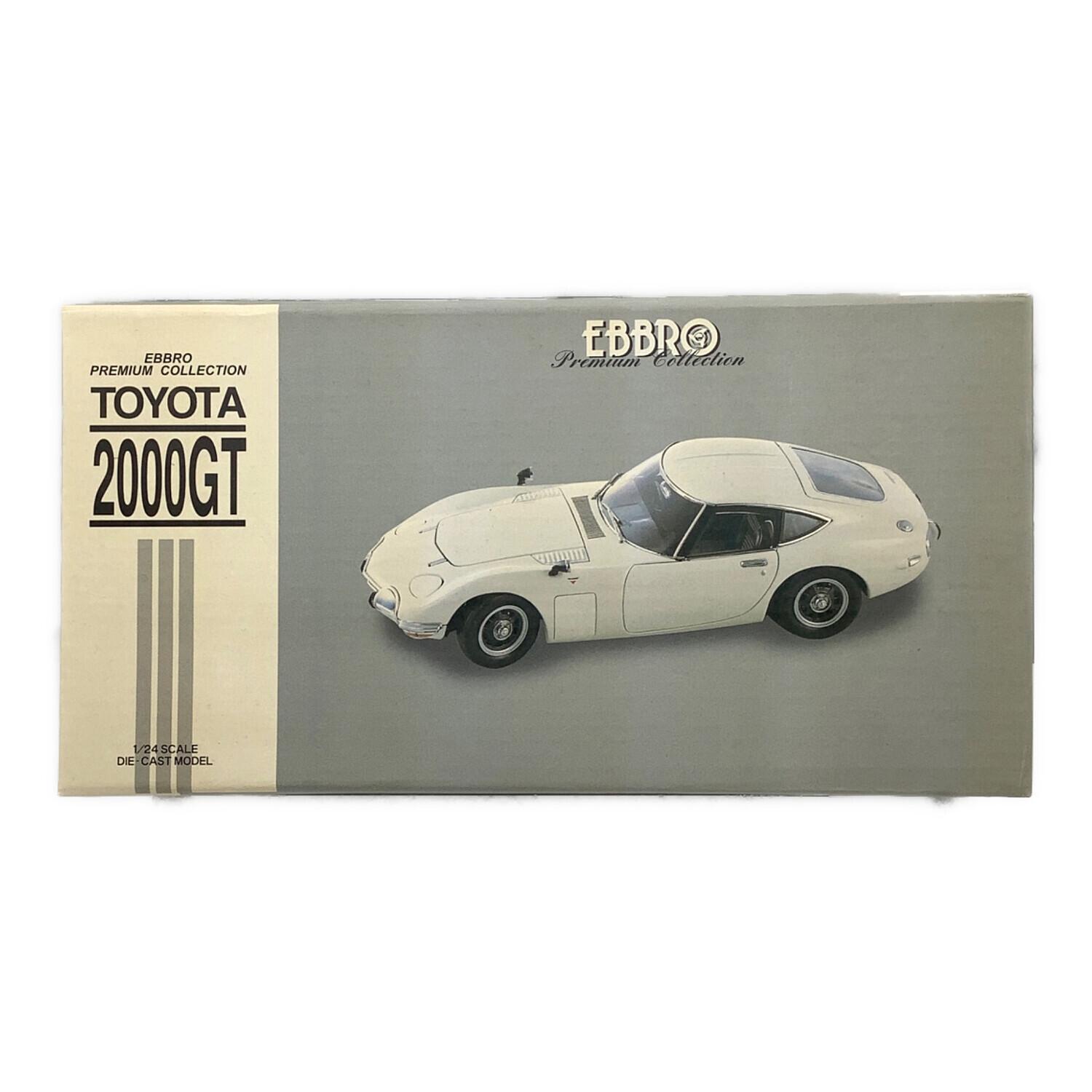 EBBRO (エブロ) モデルカー 1/24 TOYOTA 2000GT(ホワイト)｜トレファク