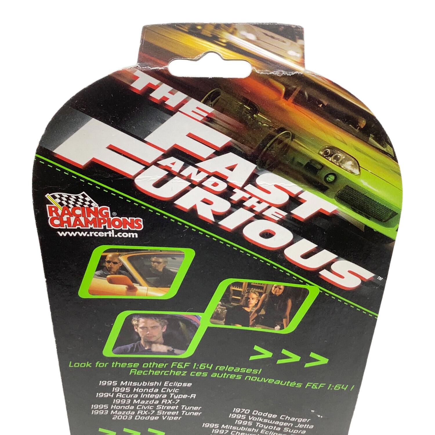 RACING CHAMPIONS (レーシングチャンピオン) THE FAST AND THE FURIOUS