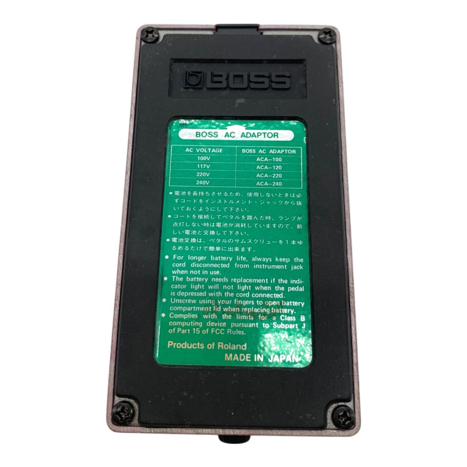 BOSS (ボス) アナログディレイ シリアル：652100 ※ACA仕様 Delay DM-3