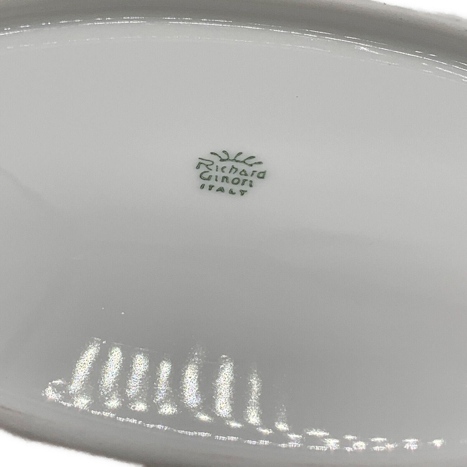 RICHARD GINORI (リチャードジノリ) オーバルプレート ボンジョルノ