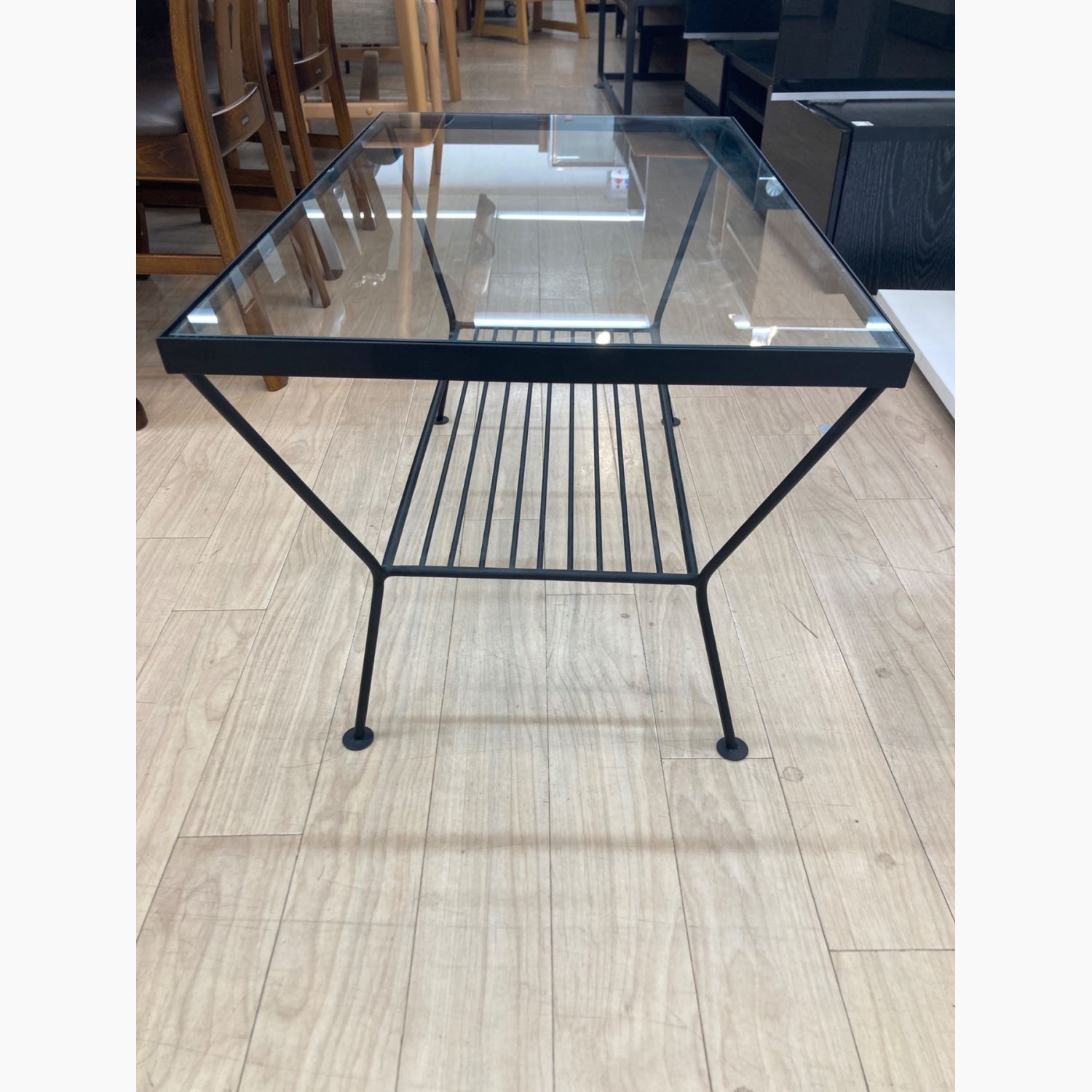 unico ガラステーブル eccoシリーズ 廃盤 希少 センターテーブル unico